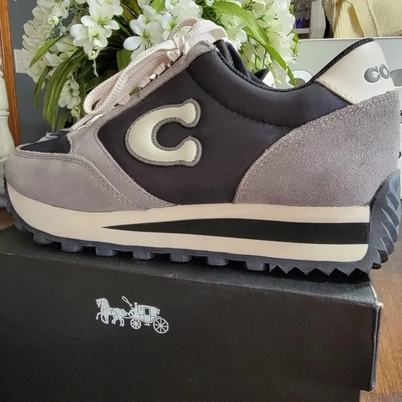 COACH Runner Signature Retro Sneakers