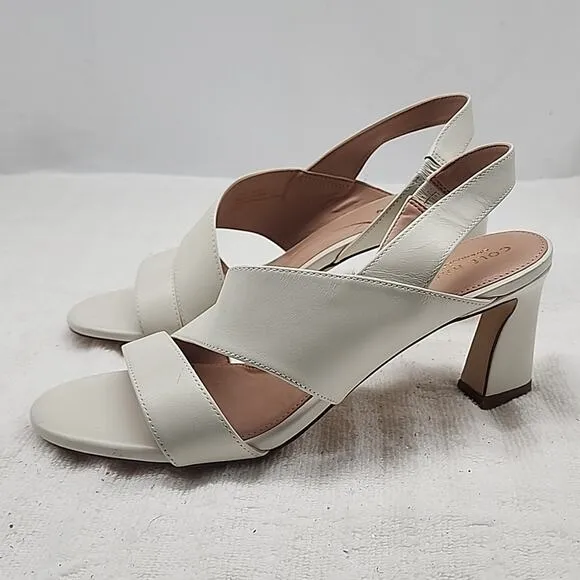 COLE HAAN GRANDSERIES STYLE AMALIA AYSMMETRIC STRAPPY SANDALS LADIES 8.5