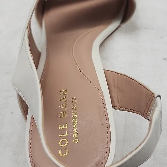 COLE HAAN GRANDSERIES STYLE AMALIA AYSMMETRIC STRAPPY SANDALS LADIES 8.5