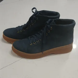 Cole Haan Men's Navy High-Top Sneakers, Gentle Used Sz 10m