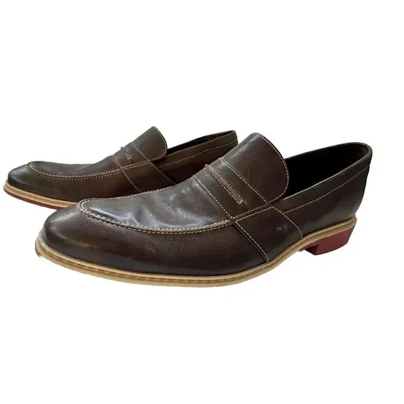 Cole Haan Men's Osborn Grand 360 Brown Penny Loafer Size 13 M *READ*