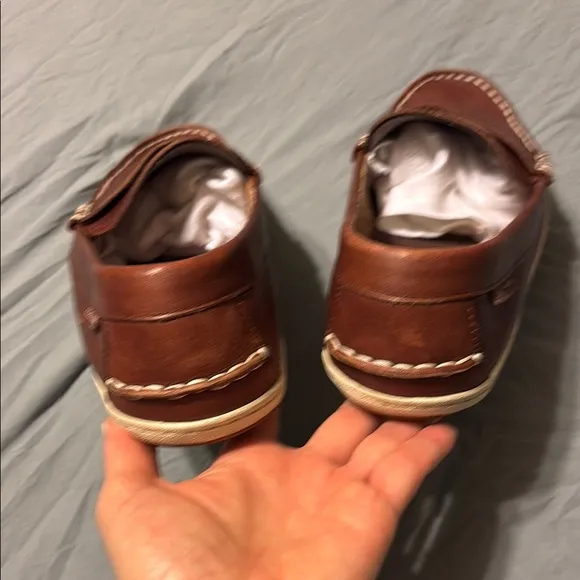 Cole Haan men’s sz 10 Brown Penny Loafers Moccasin-Style Slip-Ons