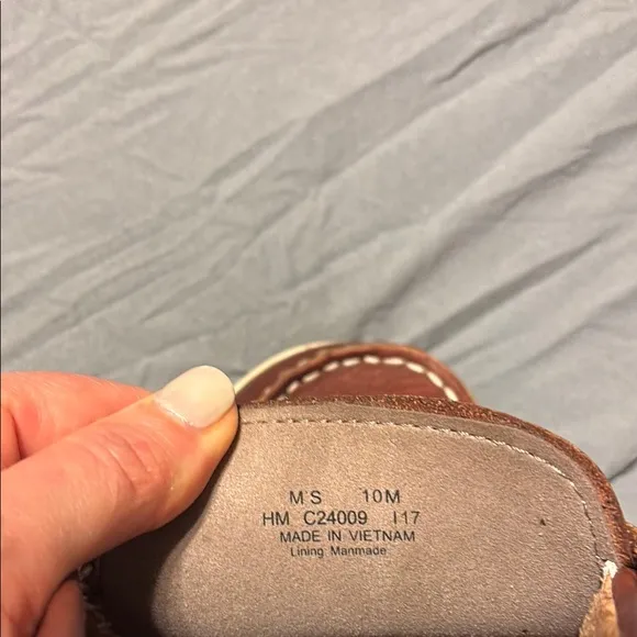 Cole Haan men’s sz 10 Brown Penny Loafers Moccasin-Style Slip-Ons