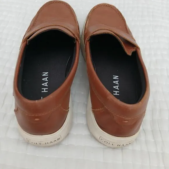 Cole Haan Nantucket 2.0 Grand 360 British Tan Casual Penny Loafers Mens 10.5 M