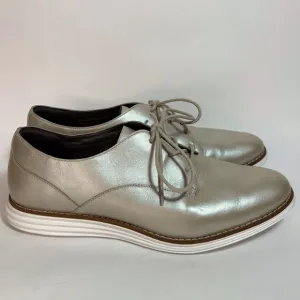 Cole Haan Original Grand Warm Silver Lace-Up Oxfords Shoes