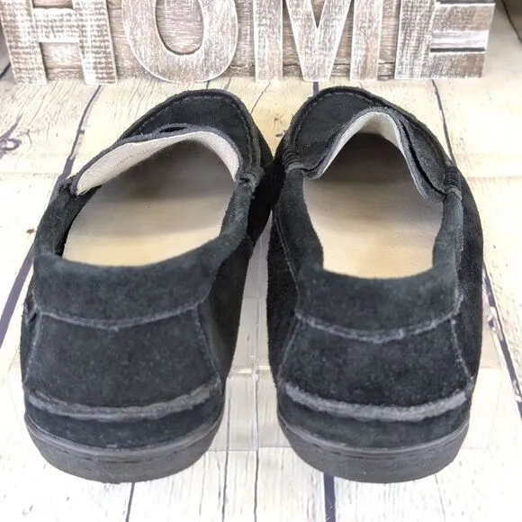 Cole Haan Pinch Maine Classic Grand OS Black Suede Penny Loafers