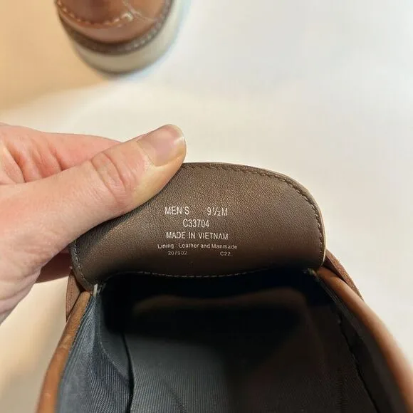 Cole Haan Shoes Men's 9.5 Osborn Grand Leather Penny Loafers Grandfoam Flaw