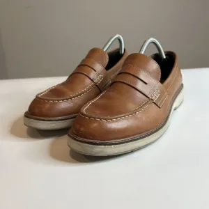 Cole Haan Shoes Men's 9.5 Osborn Grand Leather Penny Loafers Grandfoam Flaw
