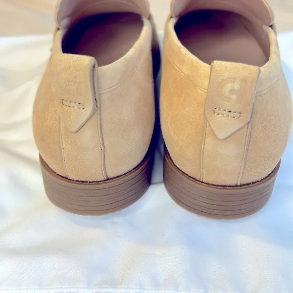 Cole Haan Stassi Suede Grand 360 Penny Loafers