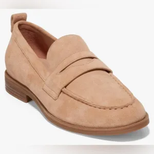 Cole Haan Stassi Suede Grand 360 Penny Loafers