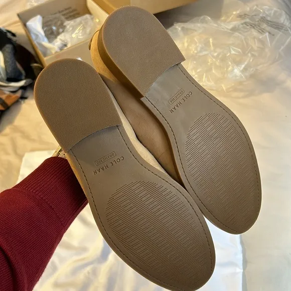 Cole Haan Stassi Suede Grand 360 Penny Loafers
