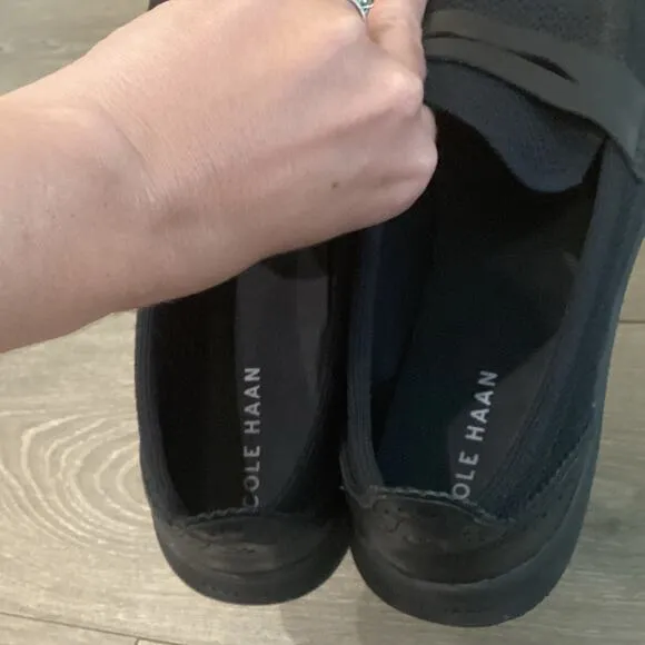 Cole Haan Women's ZERØGRAND Meritt Stitchlite™ Loafers US 10.5B 10.5 B Black