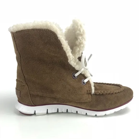 Cole Haan ZeroGrand Suede Faux Waterproof Boots