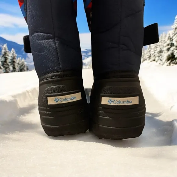 Columbia youth Powderbug Plus Il Print‎ Snow Boot-Girls Size 5