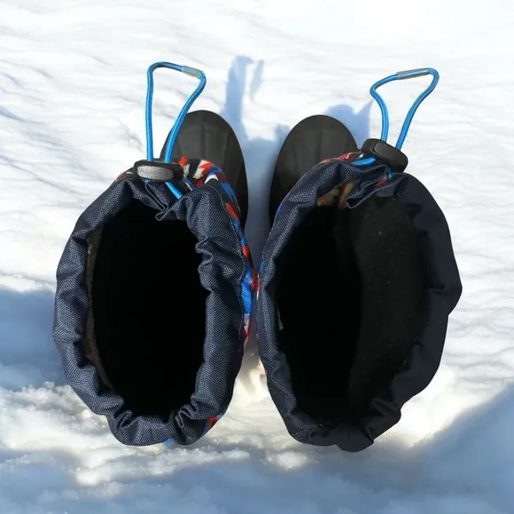 Columbia youth Powderbug Plus Il Print‎ Snow Boot-Girls Size 5