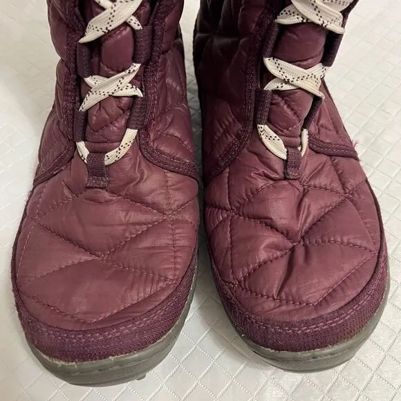 COLUMBIA POWDER SUMMIT II MID CALF WATERPROOF WINTER BOOTS #YL5386-562 SIZE 6