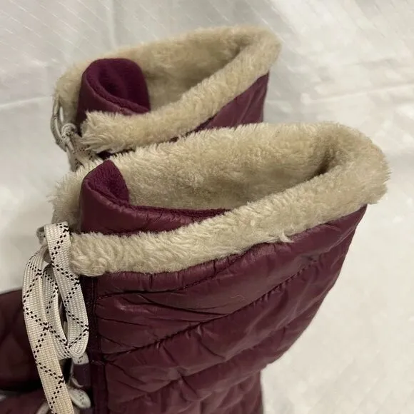 COLUMBIA POWDER SUMMIT II MID CALF WATERPROOF WINTER BOOTS #YL5386-562 SIZE 6