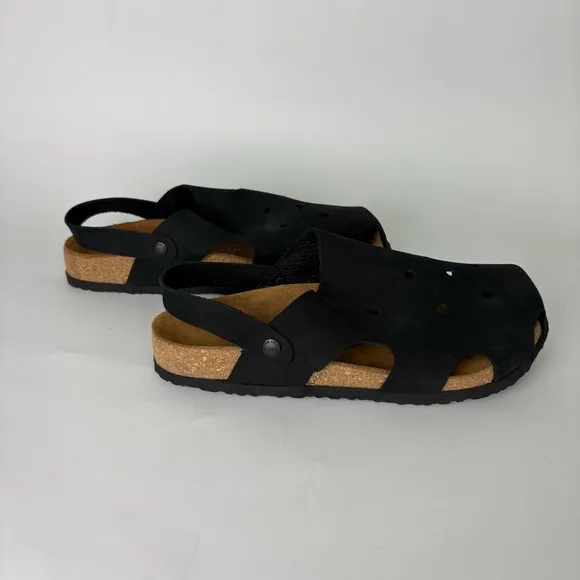 Comfortfusse Tata Nubuck Leather Arch Support Sandals Size 41