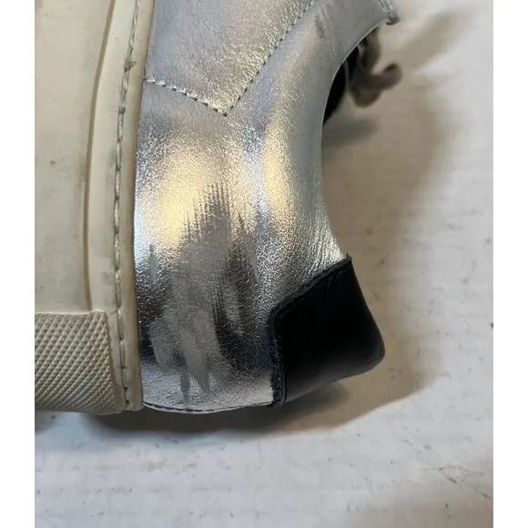 Common Projects Women's Sneakers Achilles Retro Low Silver Black EU 41 US 11