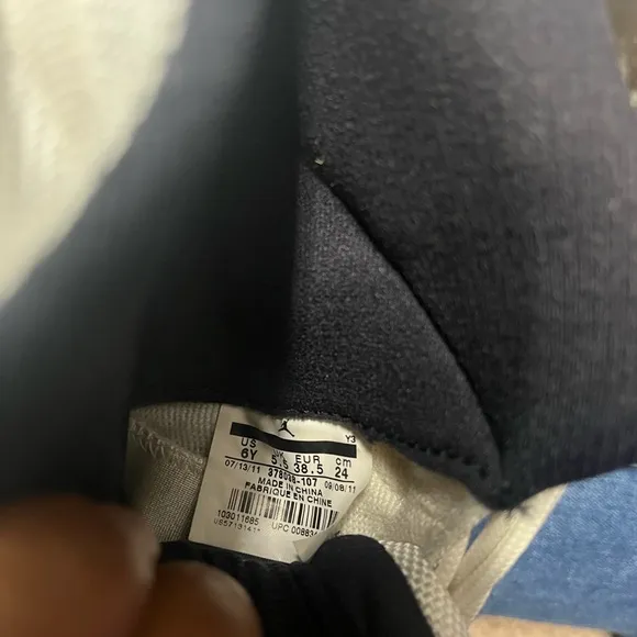 Concord Jordan 11 Retro Sneakers - White and Black