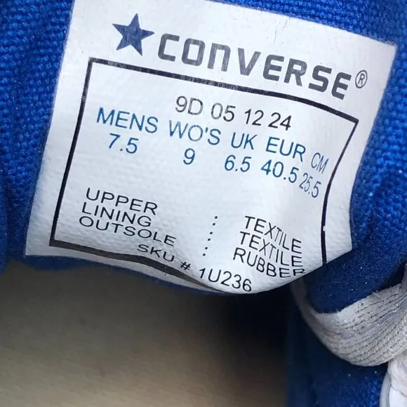 Converse‎ All Star Phil Esposito Retro Sneakers GUC