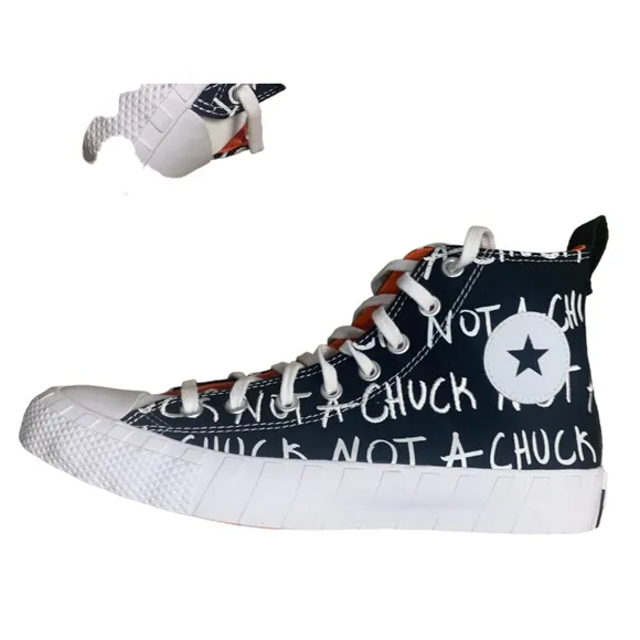 Converse, Untitled 70 Hi, 166502C, Black &amp; White NOT A CHUCK