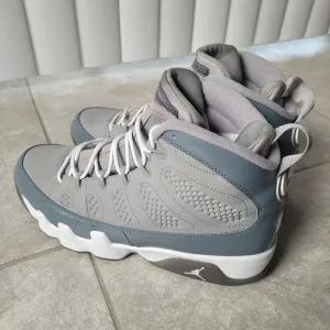 Cool Grey Retro 9 Jordan sz 10