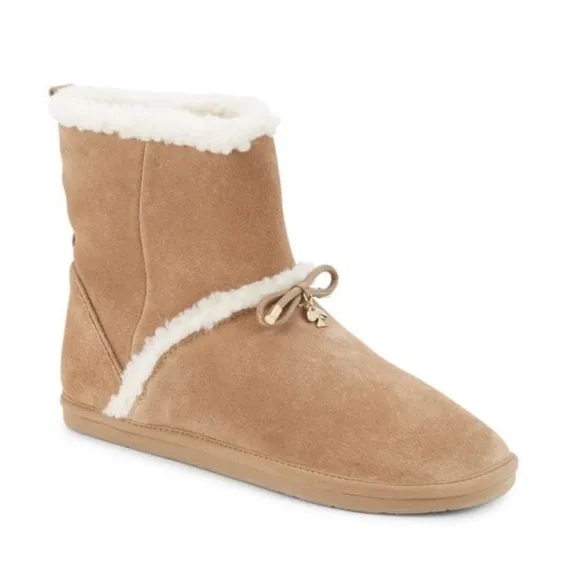 COPY - Marie Faux Shearling Suede Boots