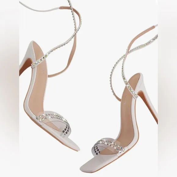 COPY - NWT Stiletto Heels Transparent Rhinestones