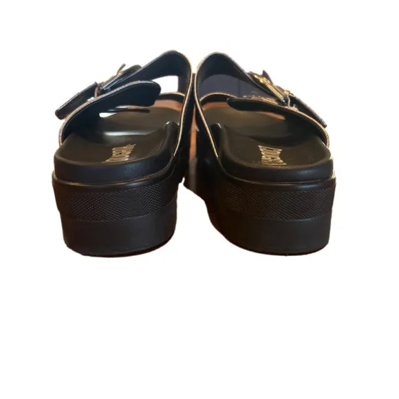 Cougar Pepa Platform Sandal NWOT Silver Metallic
