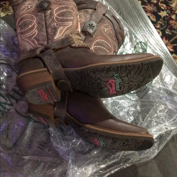 🤠Cowgirl Leather boots!! Tombstone Arena Queen Boots🐴