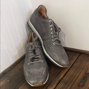 Cristian Magnanni Men's Gray Casual Sneakers