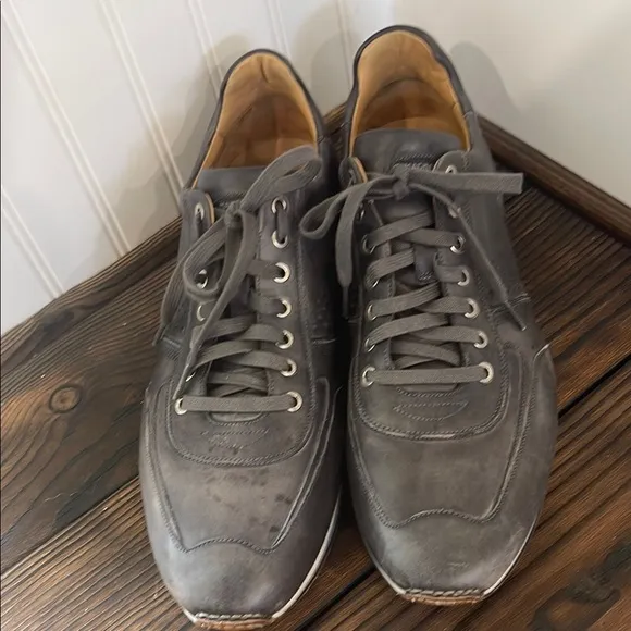 Cristian Magnanni Men's Gray Casual Sneakers