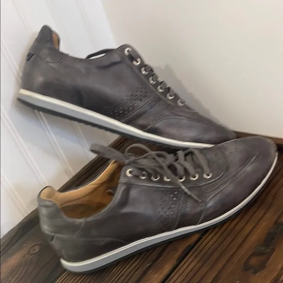 Cristian Magnanni Men's Gray Casual Sneakers