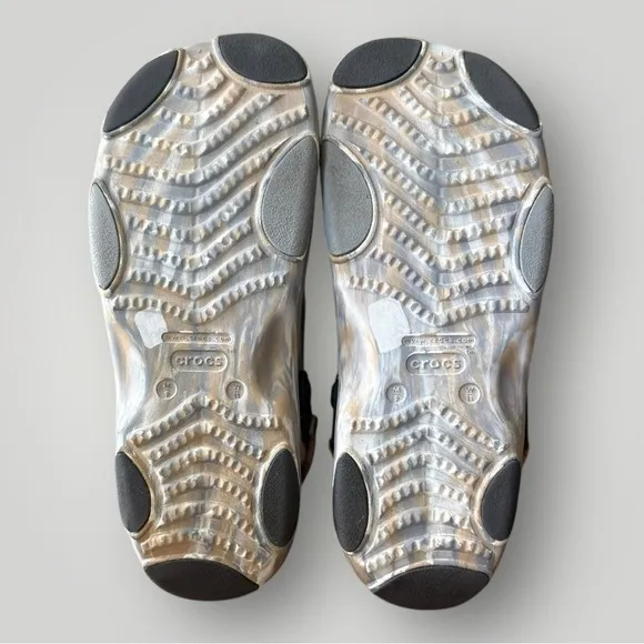 CROCS All Terrain Unisex Sandal | Chai Multi Marbled | Size  Mens 9 / Women’s 11