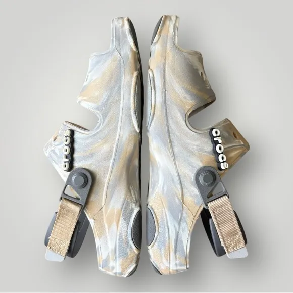 CROCS All Terrain Unisex Sandal | Chai Multi Marbled | Size  Mens 9 / Women’s 11