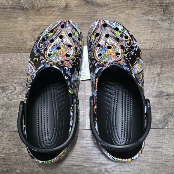 CROCS Black Multicolor Sandals Men's Size 12