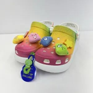 Crocs Care Bears Crush Clog Women's Size 7 White Slip-On Sandals Comfort New
