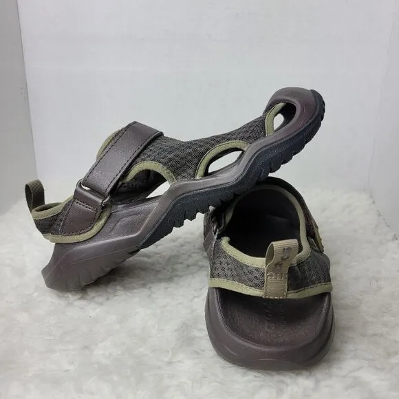 Crocs Swiftwater Men's Size 9 Sandals Fit Mesh Deck Water Slide Fishing Shoes