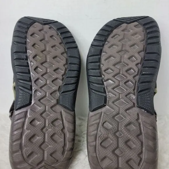 Crocs Swiftwater Men's Size 9 Sandals Fit Mesh Deck Water Slide Fishing Shoes