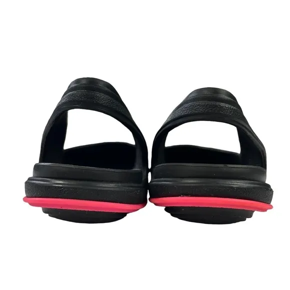 Crocs Tone Skylar Slingback Flats Black Pink Womens Size‎ 6
