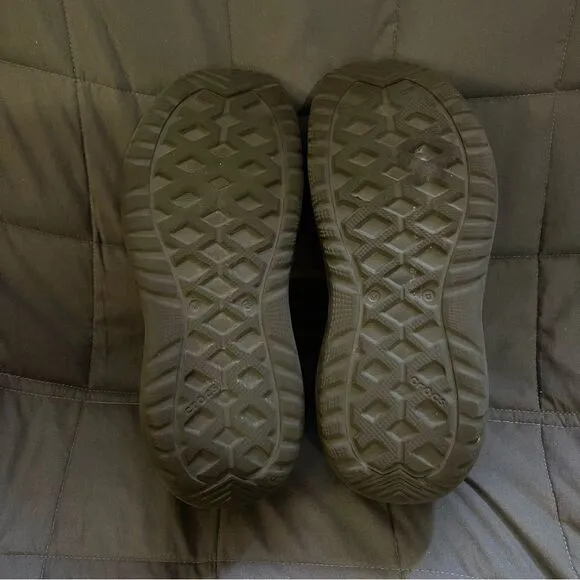 Crocs Swift Water River Sandals Black Men's Size 13