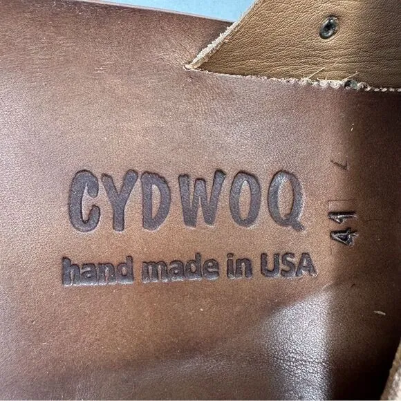 CYDWOQ Tan Hillary Thong Sandals Size 9.5 10 US 41 UK