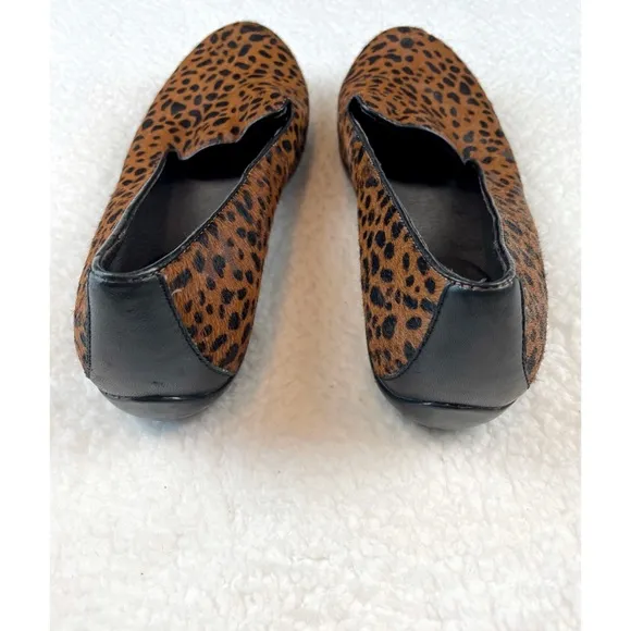 DANSKO • Olivia Cheetah Calf Hair Slip-On Loafers