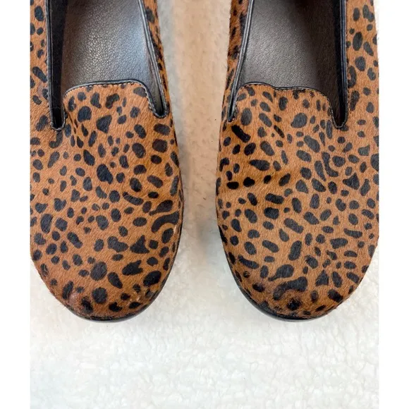 DANSKO • Olivia Cheetah Calf Hair Slip-On Loafers