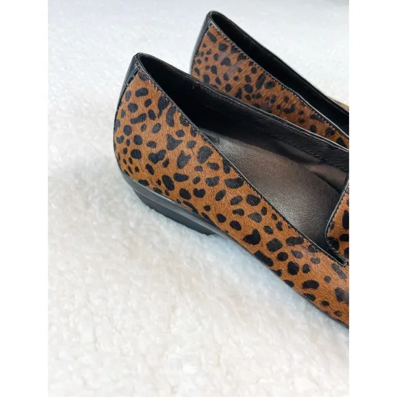 DANSKO • Olivia Cheetah Calf Hair Slip-On Loafers