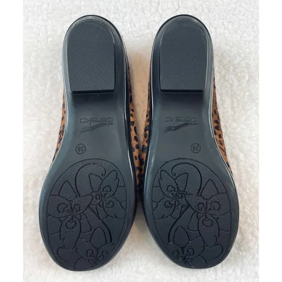 DANSKO • Olivia Cheetah Calf Hair Slip-On Loafers