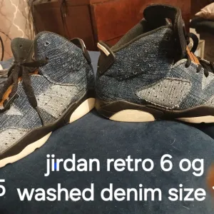 Denim High-Top Sneakers