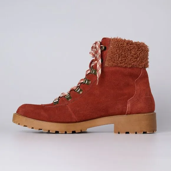 Dingo Telluride 8.5M Women’s Suede Hiking Boots Boho Indi Cozycore Cabin Chic