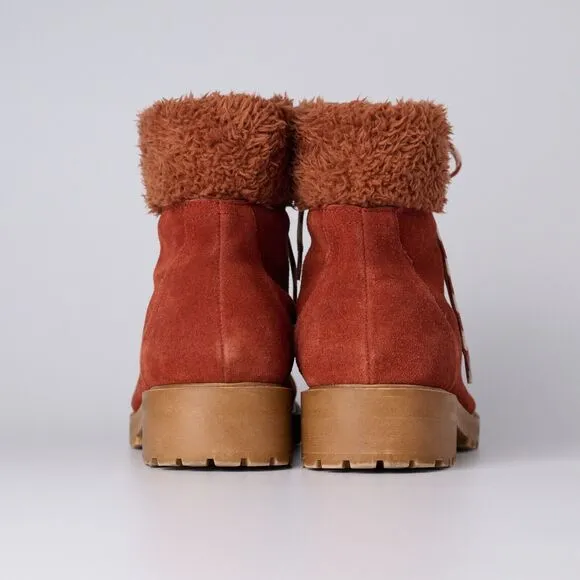 Dingo Telluride 8.5M Women’s Suede Hiking Boots Boho Indi Cozycore Cabin Chic